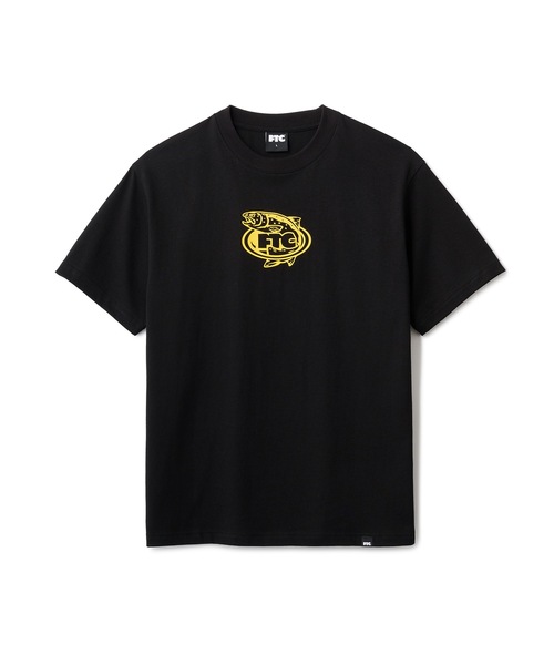 FTC（エフティーシー）の「TROUT TEE（Tシャツ/カットソー・メンズ・ブラック/ホワイト・LARGE/MEDIUM/SMALL/X-LARGE）」の2枚目の写真