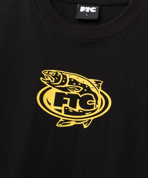 FTC（エフティーシー）の「TROUT TEE（Tシャツ/カットソー・メンズ・ブラック/ホワイト・LARGE/MEDIUM/SMALL/X-LARGE）」の4枚目の写真
