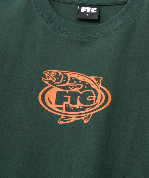 FTC（エフティーシー）の「TROUT TEE（Tシャツ/カットソー・メンズ・ブラック/ホワイト・LARGE/MEDIUM/SMALL/X-LARGE）」の5枚目の写真