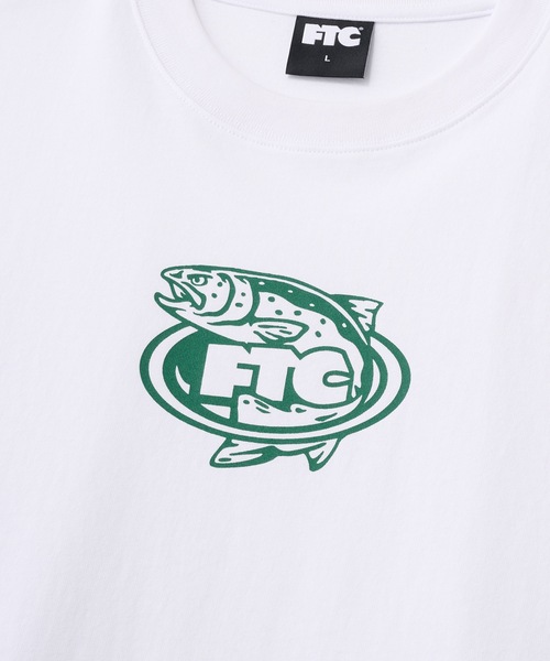 FTC（エフティーシー）の「TROUT TEE（Tシャツ/カットソー・メンズ・ブラック/ホワイト・LARGE/MEDIUM/SMALL/X-LARGE）」の3枚目の写真
