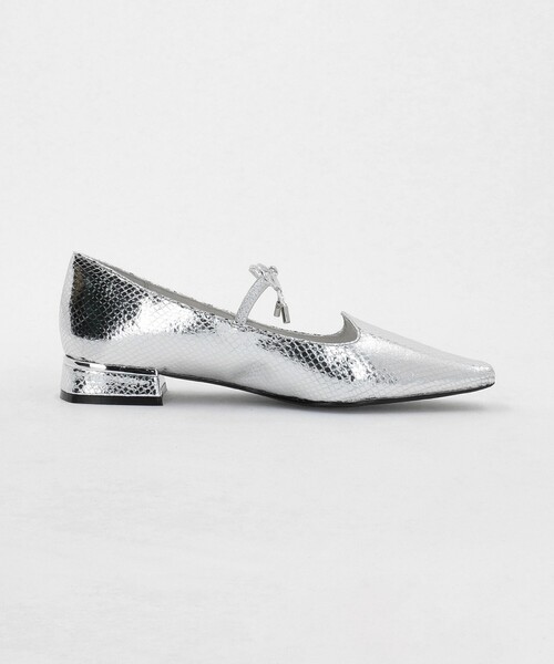 SY UNITED ARROWS（シーユナイテッドアローズ）の「＜SY＞ウェーブカットリボン フラット25↑（パンプス・レディース・ブラック/シルバー・25cm/24.5cm/24cm/23cm/22.5cm/22cm/23.5cm）」の10枚目の写真