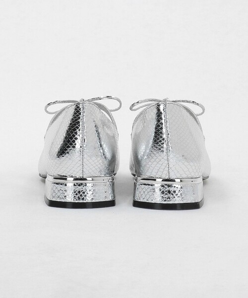 SY UNITED ARROWS（シーユナイテッドアローズ）の「＜SY＞ウェーブカットリボン フラット25↑（パンプス・レディース・ブラック/シルバー・25cm/24.5cm/24cm/23cm/22.5cm/22cm/23.5cm）」の11枚目の写真