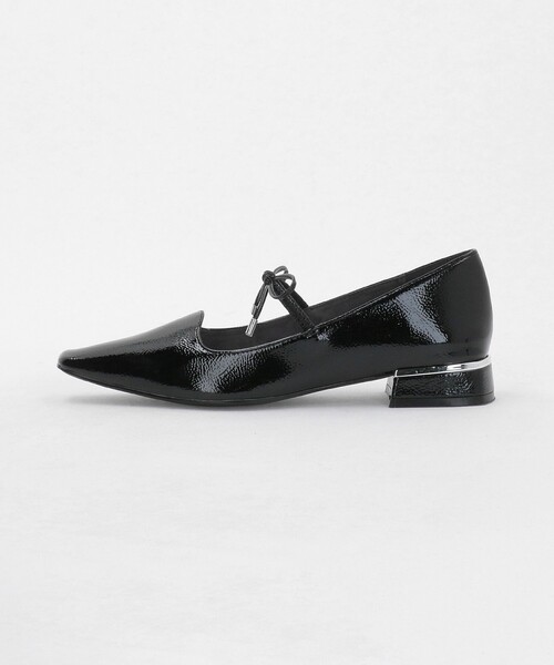 SY UNITED ARROWS（シーユナイテッドアローズ）の「＜SY＞ウェーブカットリボン フラット25↑（パンプス・レディース・ブラック/シルバー・25cm/24.5cm/24cm/23cm/22.5cm/22cm/23.5cm）」の5枚目の写真