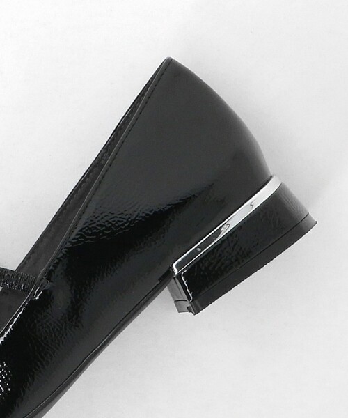 SY UNITED ARROWS（シーユナイテッドアローズ）の「＜SY＞ウェーブカットリボン フラット25↑（パンプス・レディース・ブラック/シルバー・25cm/24.5cm/24cm/23cm/22.5cm/22cm/23.5cm）」の7枚目の写真
