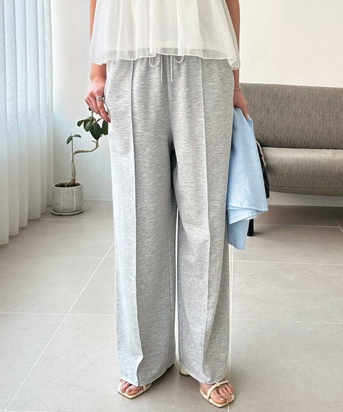 GeeRA(ジーラ)の「とろみイージーフロントラインスウェットパンツ(スウェットパンツ・レディース・ブラック/グレー・SMALL/MEDIUM/LARGE/X-LARGE)」の3枚目の写真