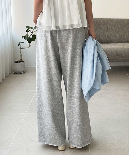 GeeRA(ジーラ)の「とろみイージーフロントラインスウェットパンツ(スウェットパンツ・レディース・ブラック/グレー・SMALL/MEDIUM/LARGE/X-LARGE)」の7枚目の写真