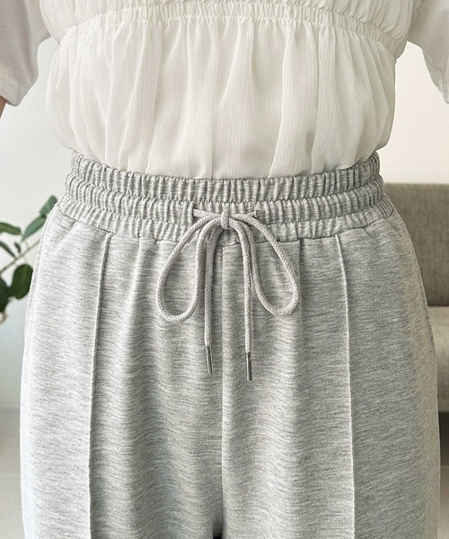 GeeRA(ジーラ)の「とろみイージーフロントラインスウェットパンツ(スウェットパンツ・レディース・ブラック/グレー・SMALL/MEDIUM/LARGE/X-LARGE)」の12枚目の写真