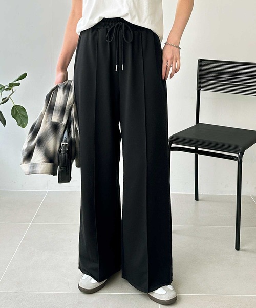 GeeRA(ジーラ)の「とろみイージーフロントラインスウェットパンツ(スウェットパンツ・レディース・ブラック/グレー・SMALL/MEDIUM/LARGE/X-LARGE)」の14枚目の写真