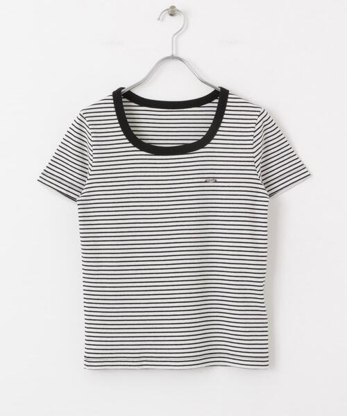 SENSE OF PLACE by URBAN RESEARCH(センスオブプレイスバイアーバンリサーチ)の「『一部WEB限定カラー』ラウンドネックリブTシャツ(半袖)(Tシャツ/カットソー・レディース・ホワイト系その他/オフホワイト/チャコールグレー/ブラック/イエロー/ピンク/その他1/その他2・ONE)」の19枚目の写真