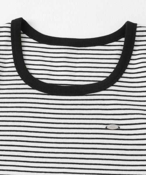 SENSE OF PLACE by URBAN RESEARCH(センスオブプレイスバイアーバンリサーチ)の「『一部WEB限定カラー』ラウンドネックリブTシャツ(半袖)(Tシャツ/カットソー・レディース・ホワイト系その他/オフホワイト/チャコールグレー/ブラック/イエロー/ピンク/その他1/その他2・ONE)」の20枚目の写真