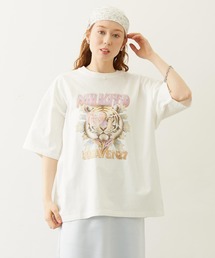 MILKFED.（ミルクフェド）の「【3サイズ展開/低身長サイズ】TIGER WIDE S/S TEE（Tシャツ/カットソー）」