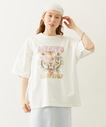 【3サイズ展開/低身長サイズ】TIGER WIDE S/S TEE