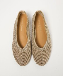 ODETTE E ODILE | 【WEB限定】メタリックニット フラット10■(パンプス)