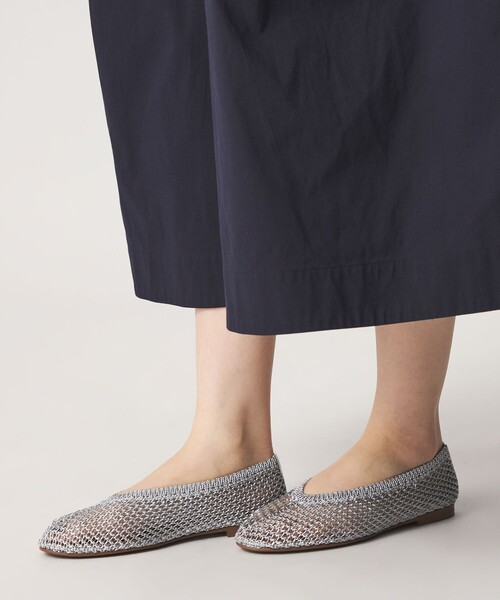 ODETTE E ODILE（オデットエオディール）の「【WEB限定】メタリックニット フラット10■（パンプス・レディース・シルバー/ブラック/ゴールド・22cm/22.5cm/23cm/23.5cm/24cm/24.5cm）」の8枚目の写真