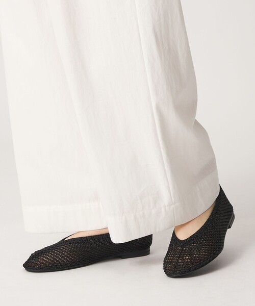 ODETTE E ODILE（オデットエオディール）の「【WEB限定】メタリックニット フラット10■（パンプス・レディース・シルバー/ブラック/ゴールド・22cm/22.5cm/23cm/23.5cm/24cm/24.5cm）」の10枚目の写真