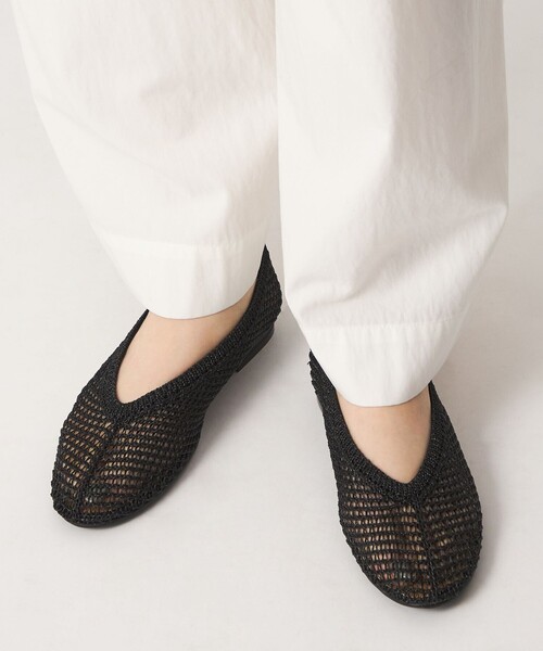 ODETTE E ODILE（オデットエオディール）の「【WEB限定】メタリックニット フラット10■（パンプス・レディース・シルバー/ブラック/ゴールド・22cm/22.5cm/23cm/23.5cm/24cm/24.5cm）」の12枚目の写真