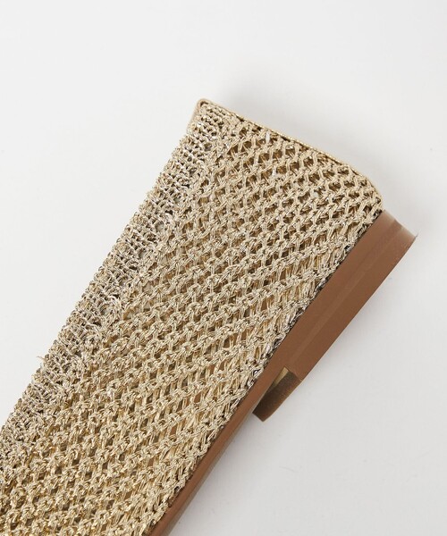 ODETTE E ODILE（オデットエオディール）の「【WEB限定】メタリックニット フラット10■（パンプス・レディース・シルバー/ブラック/ゴールド・22cm/22.5cm/23cm/23.5cm/24cm/24.5cm）」の20枚目の写真