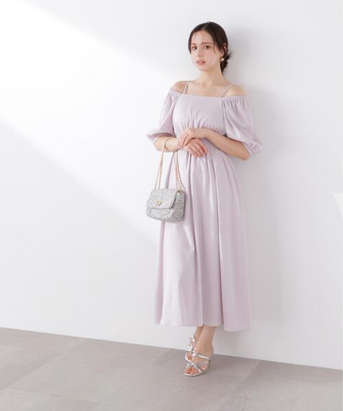 PROPORTION BODY DRESSING（プロポーションボディドレッシング）の「【加藤栞さん着用】２ｗａｙパフスリーブワンピース / 1216140405（ワンピース・レディース・ピンク/ダークグレー/イエロー・SMALL/P/S/MEDIUM）」の20枚目の写真
