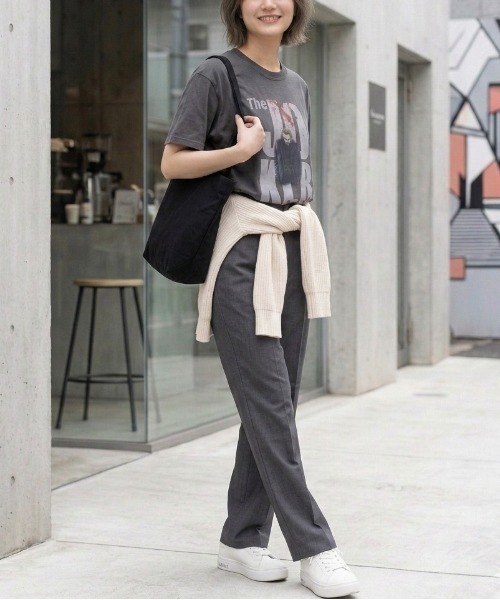 ALWAYS GOOD TIME（オルウェイズグッドタイム）の「【ＪＯＫＥＲ/ジョーカー】ＵＳＤ加工プリント半袖Ｔシャツ/Movie Tee（Tシャツ/カットソー・メンズ・アイボリー/ホワイト系その他/スミクロ/ブラック系その他・LL/L/M）」の10枚目の写真