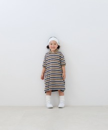 LOWRYS FARM（ローリーズファーム）の「マルチボーダーポロワンピースＳＳ　 664975（ワンピース）」