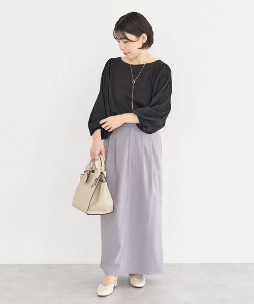 Green Parks(グリーンパークス)の「SET2点 ネックレス+マジョリカプルオーバー(シャツ/ブラウス・レディース・ピンク/ブラック/アイボリー・FREE)」の22枚目の写真