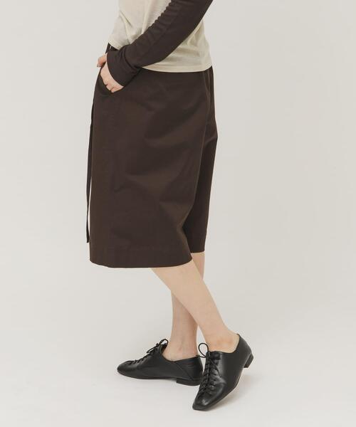 KBF（ケイビーエフ）の「WIDEハーフパンツ（その他パンツ・レディース・ベージュ/ブラウン・ONE）」の14枚目の写真