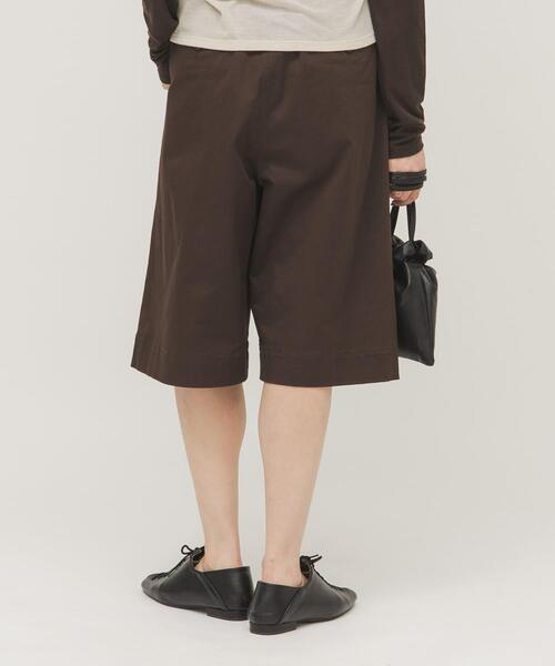 KBF（ケイビーエフ）の「WIDEハーフパンツ（その他パンツ・レディース・ベージュ/ブラウン・ONE）」の15枚目の写真
