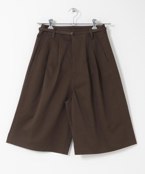 KBF（ケイビーエフ）の「WIDEハーフパンツ（その他パンツ・レディース・ベージュ/ブラウン・ONE）」の21枚目の写真