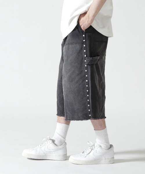 FR(13)NDS(フレンズ)の「FR(13)NDS/フレンズ/Duck Studs Shorts(その他パンツ・メンズ・ブラック/ベージュ・L/M)」の12枚目の写真