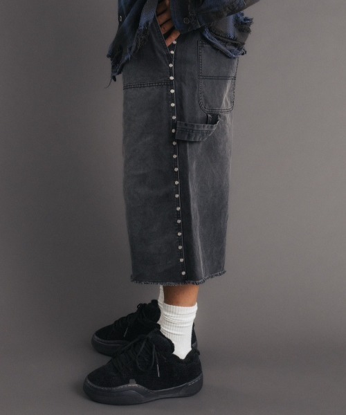 FR(13)NDS(フレンズ)の「FR(13)NDS/フレンズ/Duck Studs Shorts(その他パンツ・メンズ・ブラック/ベージュ・L/M)」の4枚目の写真
