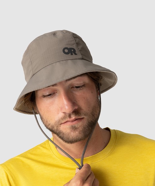 OUTDOOR RESEARCH(アウトドアリサーチ)の「OUTDOOR RESEARCH/アウトドアリサーチ Sun Bucket Hat/サンバケットハット(ハット・メンズ・ライトカーキ/ライトグレー/サンドベージュ・LARGE/X-LARGE)」の1枚目の写真