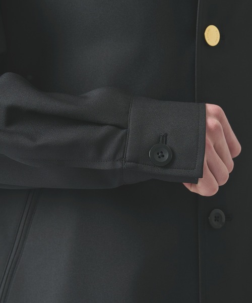 CULLNI（クルニ）の「【CULLNI/クルニ】別注 Gabardine Coach Jacket（ブルゾン・メンズ・ネイビー/カーキ/ブラック・1/2）」の10枚目の写真