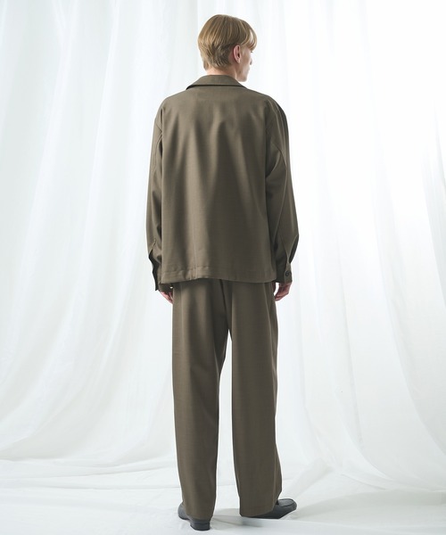 CULLNI（クルニ）の「【CULLNI/クルニ】別注 Gabardine Coach Jacket（ブルゾン・メンズ・ネイビー/カーキ/ブラック・1/2）」の18枚目の写真