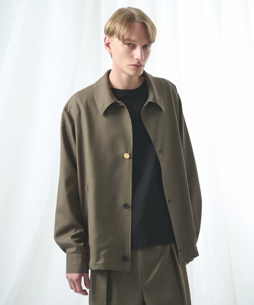 CULLNI（クルニ）の「【CULLNI/クルニ】別注 Gabardine Coach Jacket（ブルゾン・メンズ・ネイビー/カーキ/ブラック・1/2）」の13枚目の写真