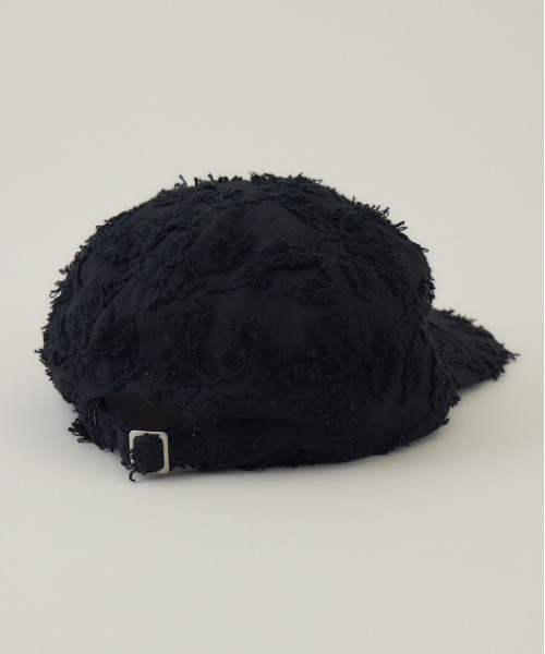kuros'（クロス）の「ボタニカル柄キャップ　Black×Black（キャップ・レディース・ブラック×ブラック・FREE）」の13枚目の写真