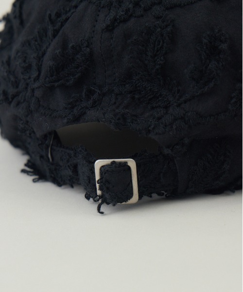 kuros'（クロス）の「ボタニカル柄キャップ　Black×Black（キャップ・レディース・ブラック×ブラック・FREE）」の14枚目の写真