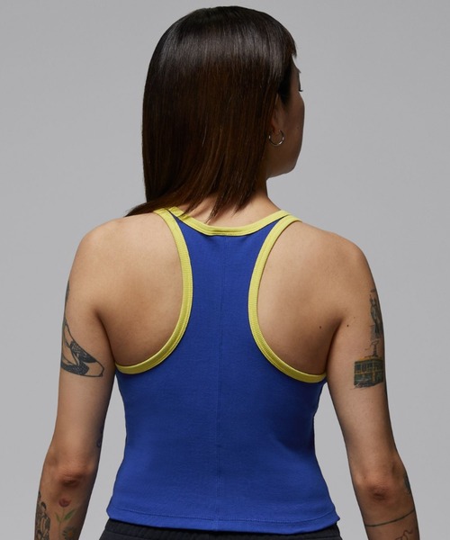 JORDAN BRAND(ジョーダンブランド)の「JORDAN BRAND AS WMNS J GX TANK P6 / ジョーダン ブランド ウィメンズ ジョーダン SLVLS ショートスリーブ Tシャツ GX タンクトップ P6 / NIKE【SP】(タンクトップ・レディース・ブルー・L/M/S)」の5枚目の写真