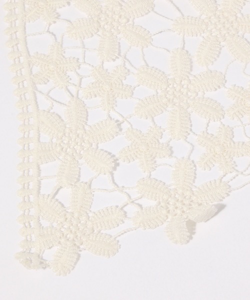 studio CLIP（スタディオクリップ）の「マルチレース付け襟（付け襟・レディース・ナチュラル・FREE）」の9枚目の写真