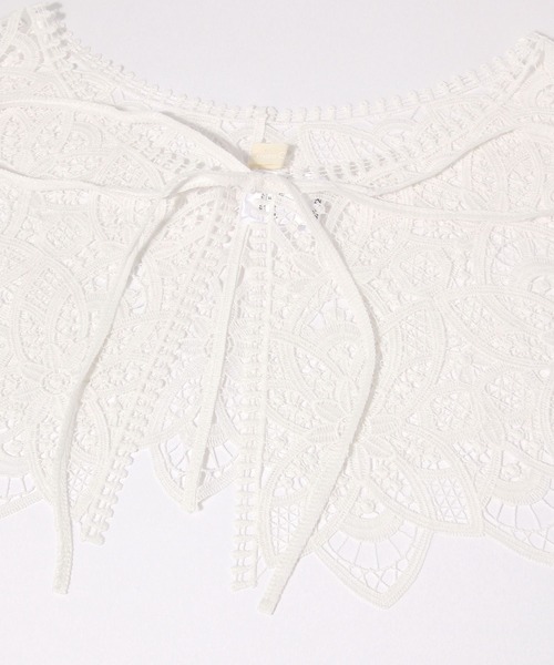 studio CLIP（スタディオクリップ）の「マルチレース付け襟（付け襟・レディース・ナチュラル・FREE）」の11枚目の写真