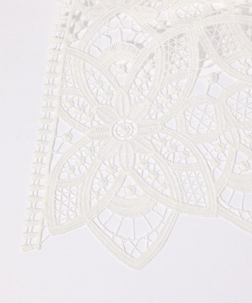 studio CLIP（スタディオクリップ）の「マルチレース付け襟（付け襟・レディース・ナチュラル・FREE）」の12枚目の写真