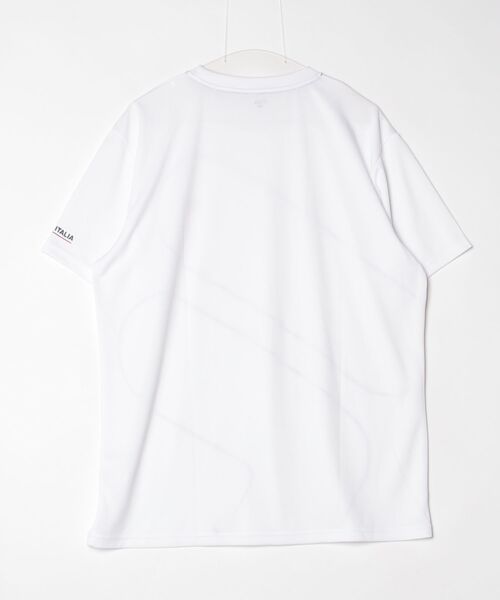 FILA（フィラ）の「【別注】フィラ FILA  ショートスリーブティーシャツ 限定コラボ（Tシャツ/カットソー・メンズ・ブラック/ホワイト/ネイビー・M/L/LL/3L）」の4枚目の写真