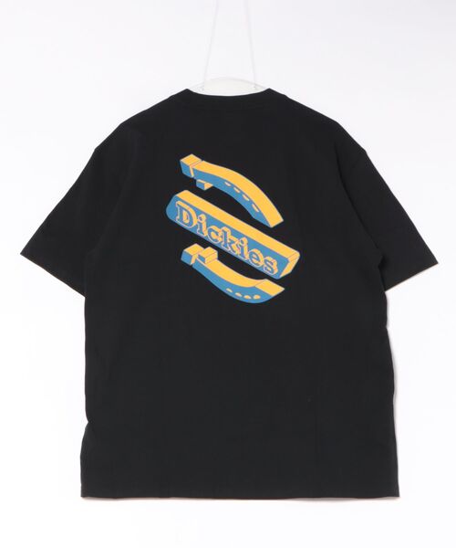Dickies(ディッキーズ)の「Dickies/ディッキーズ ソーンヴィルTシャツ 半袖/バックプリントTシャツ/ブランドロゴTシャツ(Tシャツ/カットソー・メンズ・ブラック/ホワイト・SMALL/MEDIUM/LARGE/X-LARGE)」の5枚目の写真