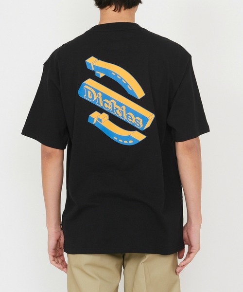 Dickies(ディッキーズ)の「Dickies/ディッキーズ ソーンヴィルTシャツ 半袖/バックプリントTシャツ/ブランドロゴTシャツ(Tシャツ/カットソー・メンズ・ブラック/ホワイト・SMALL/MEDIUM/LARGE/X-LARGE)」の17枚目の写真