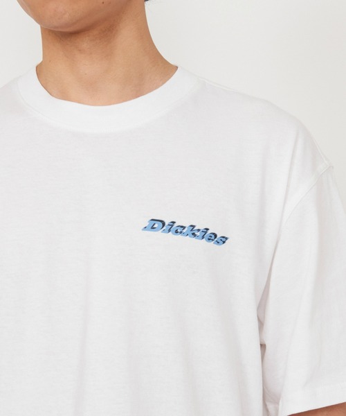 Dickies(ディッキーズ)の「Dickies/ディッキーズ ソーンヴィルTシャツ 半袖/バックプリントTシャツ/ブランドロゴTシャツ(Tシャツ/カットソー・メンズ・ブラック/ホワイト・SMALL/MEDIUM/LARGE/X-LARGE)」の8枚目の写真