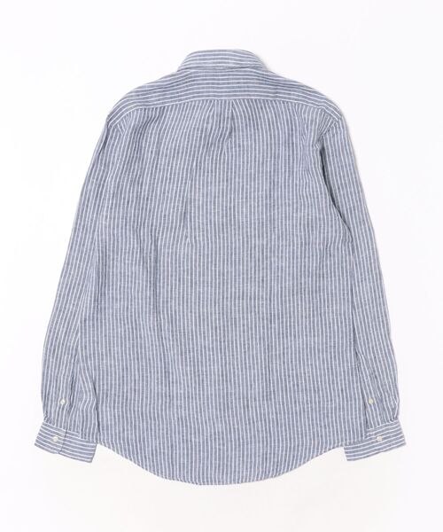 M TO R（ムウトアール）の「【POLO by RL】WOVEN-SPORT LINEN SHIRT（シャツ/ブラウス・レディース・ネイビー/ブルー系その他4・L/XL）」の4枚目の写真