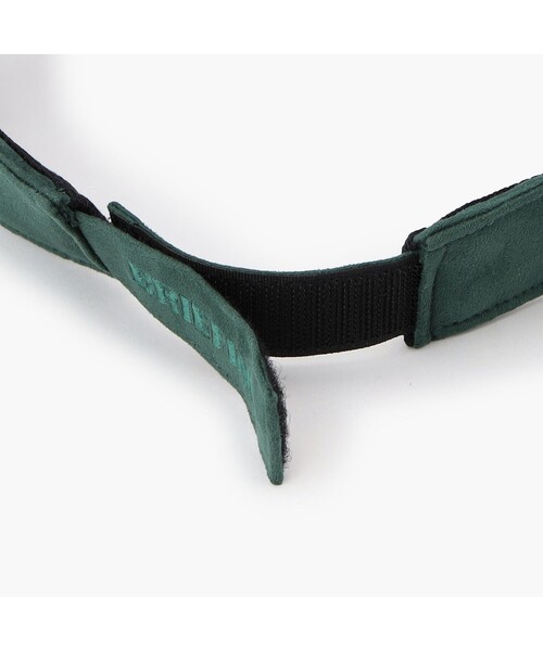 BRIEFING（ブリーフィング）の「【BRIEFING GOLF／ブリーフィングゴルフ】MS SUEDE VISOR（サンバイザー・メンズ・グリーン・FREE）」の6枚目の写真