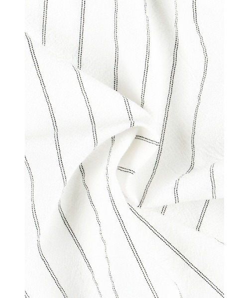 ALEXIA STAM（アリシアスタン）の「Relax Shirt /リラックスシャツ（シャツ/ブラウス・レディース・ブラウン/ブラック/ストライプ/ベージュ・FREE）」の5枚目の写真