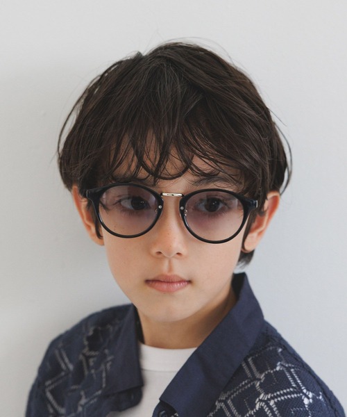 BAYFLOW（ベイフロー）の「[UVカット]ラウンドサングラス(KIDS)（サングラス・キッズ・ブルー/ブラウン/ブラック・FREE）」の19枚目の写真