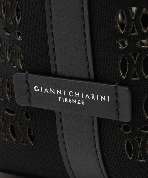 GIANNI CHIARINI(ジャンニ キアリーニ)の「<GIANNI CHIARINI>MUSHUP トートバッグ(トートバッグ・レディース・ブラック/オフホワイト・FREE)」の14枚目の写真