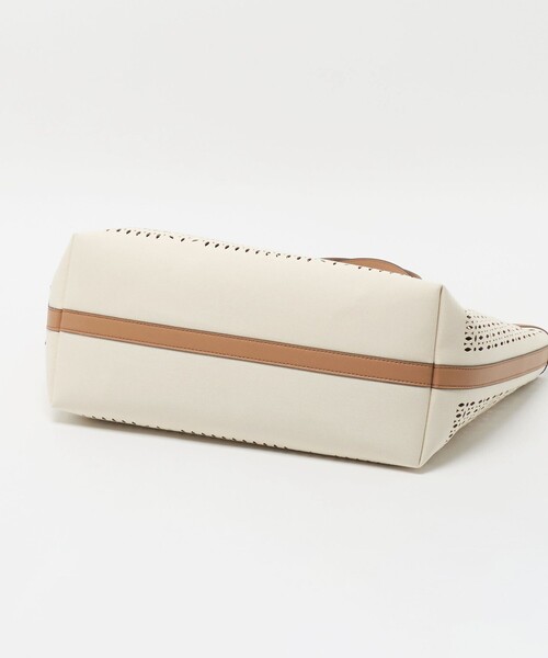 GIANNI CHIARINI(ジャンニ キアリーニ)の「<GIANNI CHIARINI>MUSHUP トートバッグ(トートバッグ・レディース・ブラック/オフホワイト・FREE)」の7枚目の写真